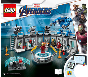 LEGO Iron Man Hall of Armor Set 76125 Instructions