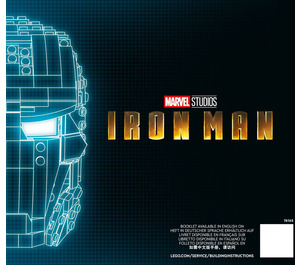 LEGO Iron Man Helmet 76165 Instructies