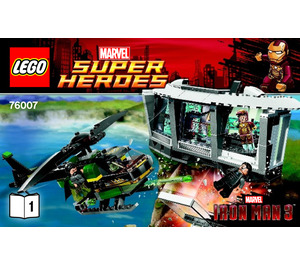 LEGO Iron Man: Malibu Mansion Attack Set 76007 Instructions