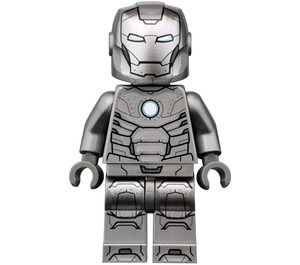 LEGO Iron Man Mark 2 Armor (Trans-Clear Hoofd) minifiguur