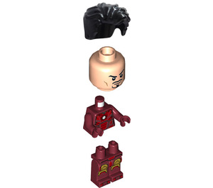 LEGO Iron Man - Mark 3 (with Hair) Minifigure