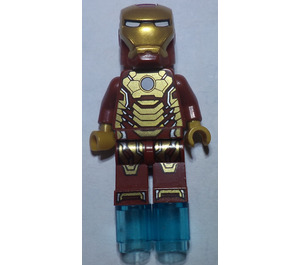 LEGO Iron Man Mark 42 Armor Minifigur mit einfachem weißem Kopf