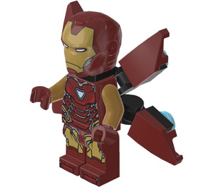 LEGO Iron Hombre Mark 85 Armadura con Alas Minifigura