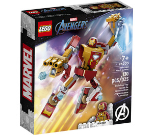 LEGO Iron Man Mech Armor 76203 Packaging