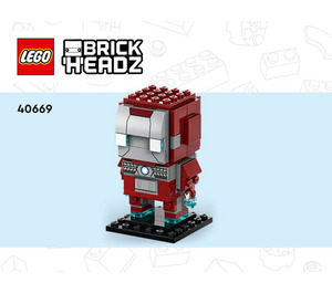 LEGO Iron Man MK5 40669 Instrukcje