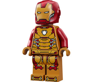 LEGO Iron Man - Pearl Gold Armor minifiguur