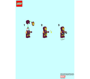 LEGO Iron Man 242320 Instrukcje