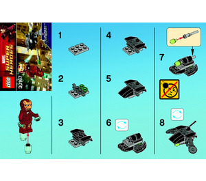 LEGO Iron Man vs. Fighting Drone 30167 Instructions