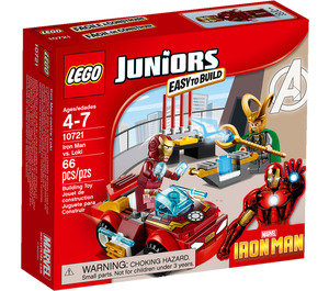LEGO Iron Man vs. Loki Set 10721 Packaging