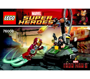 LEGO Iron Man vs. The Mandarin: Ultimate Showdown 76008 Anweisungen