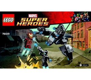 LEGO Iron Man vs. Ultron 76029 Byggeinstruksjoner