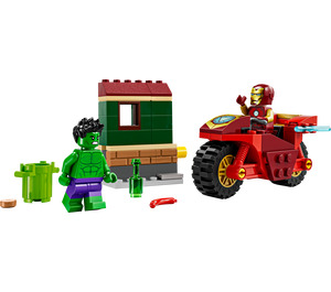 LEGO Iron Man with Bike and The Hulk Set 76287