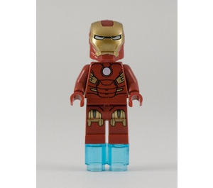 LEGO Iron Man with Mark 7 Armor with Small Helmet Visor and Foot Repulsors Minifigure