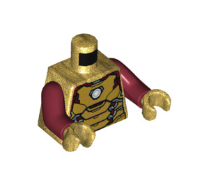 LEGO Iron Man with Pearl Gold Armor Minifig Torso (973 / 76382)