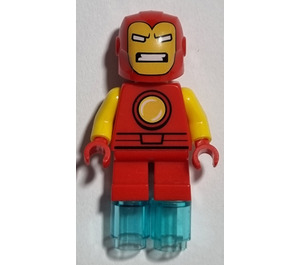 LEGO Iron Hombre con Piernas cortas  Minifigura