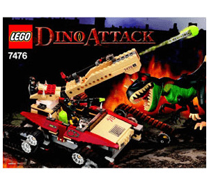 LEGO Iron Predator vs. T-Rex Set 7476 Instructions