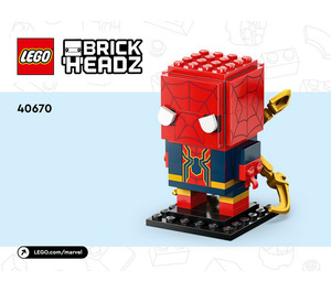 LEGO Iron Spider-Man Set 40670 Instructions
