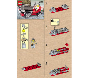 LEGO Island Racer 5920 Byggeinstruksjoner