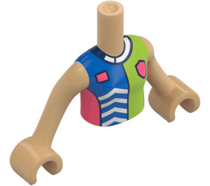 LEGO Ivana - Sport Outfit Friends Torso (73141 / 92456)