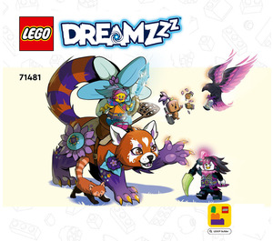 LEGO Izzie's Dream Animals Set 71481 Instructions