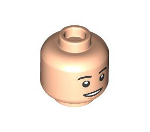 LEGO J-Hope Minifigure Head (Recessed Solid Stud) (3626 / 101961)