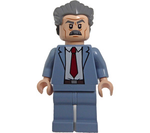 LEGO J. Jonah Jameson mit Sand Blau Anzug Minifigur