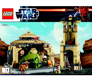 LEGO Jabba's Palace Set 9516 Instructions