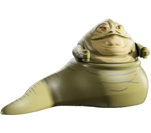 LEGO Jabba the Hutt with Olive Green Skin and Gray Wrinkles Minifigure