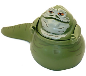 레고 Jabba the Hutt ~와 함께 Olive 녹색 Skin 미니피규어