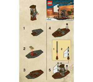 LEGO Jack Sparrow's Boat Set 30131 Instructions