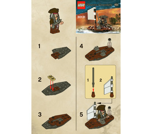 LEGO Jack Sparrow's Boat 30131 Instruktioner