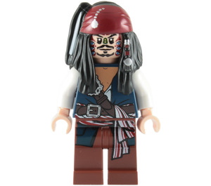 LEGO Jack Sparrow mit Cannibal Art Minifigur