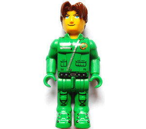 LEGO Jack Stone, Green Outfit minifiguur
