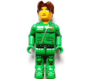 LEGO Jack Stone, Verde Vestito Minifigure