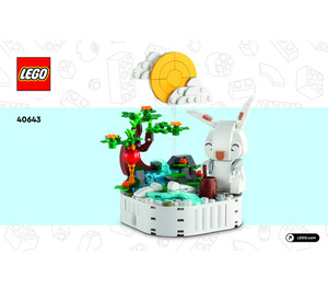 LEGO Jade Konijn 40643 Instructions