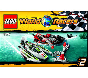 LEGO Jagged Jaws Reef 8897 Instructies