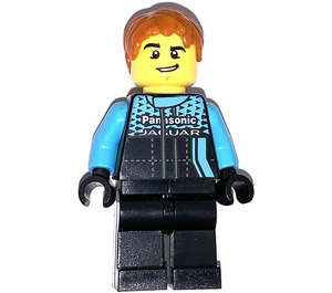 LEGO Jaguar Formula E Chauffør Minifigur