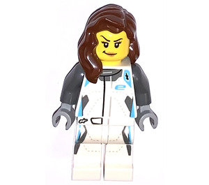 LEGO Jaguar I-PACE eTROPHY Female Driver Minifigure