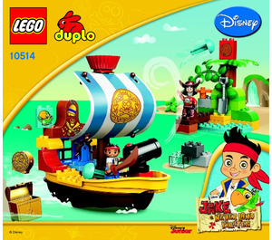 LEGO Jake's Pirate Ship Bucky 10514 Instrukcje