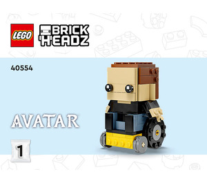LEGO Jake Sully & his Avatar Set 40554 Instructions
