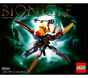 LEGO Jaller and Gukko Set 8594 Instructions