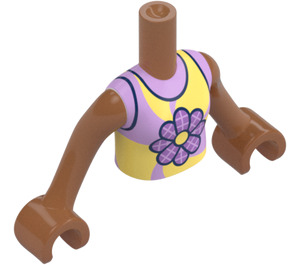 LEGO Jamila with Flower Top Friends Torso (73141 / 92456)