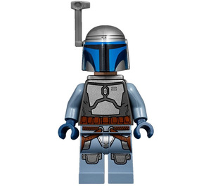 LEGO Jango Fett with Sand Blue Arms and Legs (Smile) Minifigure