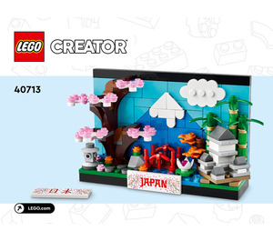 LEGO Japan Postcard 40713 Anleitungen