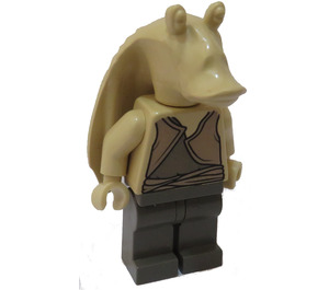 LEGO Jar Jar Binks avec Plaine Tête Minifigurine