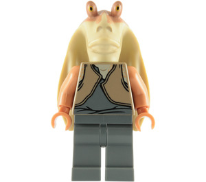 LEGO Jar Jar Binks met Printed Hoofd Minifiguur