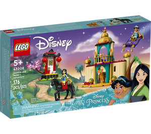 LEGO Jasmine et Mulan's Adventure 43208 Packaging
