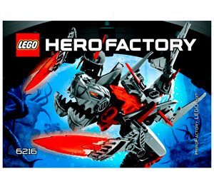 LEGO JAWBLADE 6216 Istruzioni