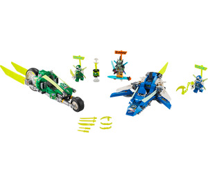 LEGO Jay en Lloyd's Velocity Racers 71709