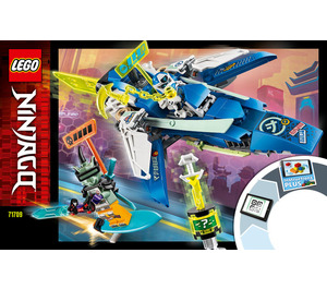 LEGO Jay and Lloyd's Velocity Racers 71709 Instruktioner